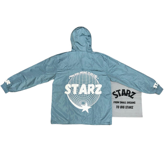 Starz Baby Blue Reflective Windbreaker