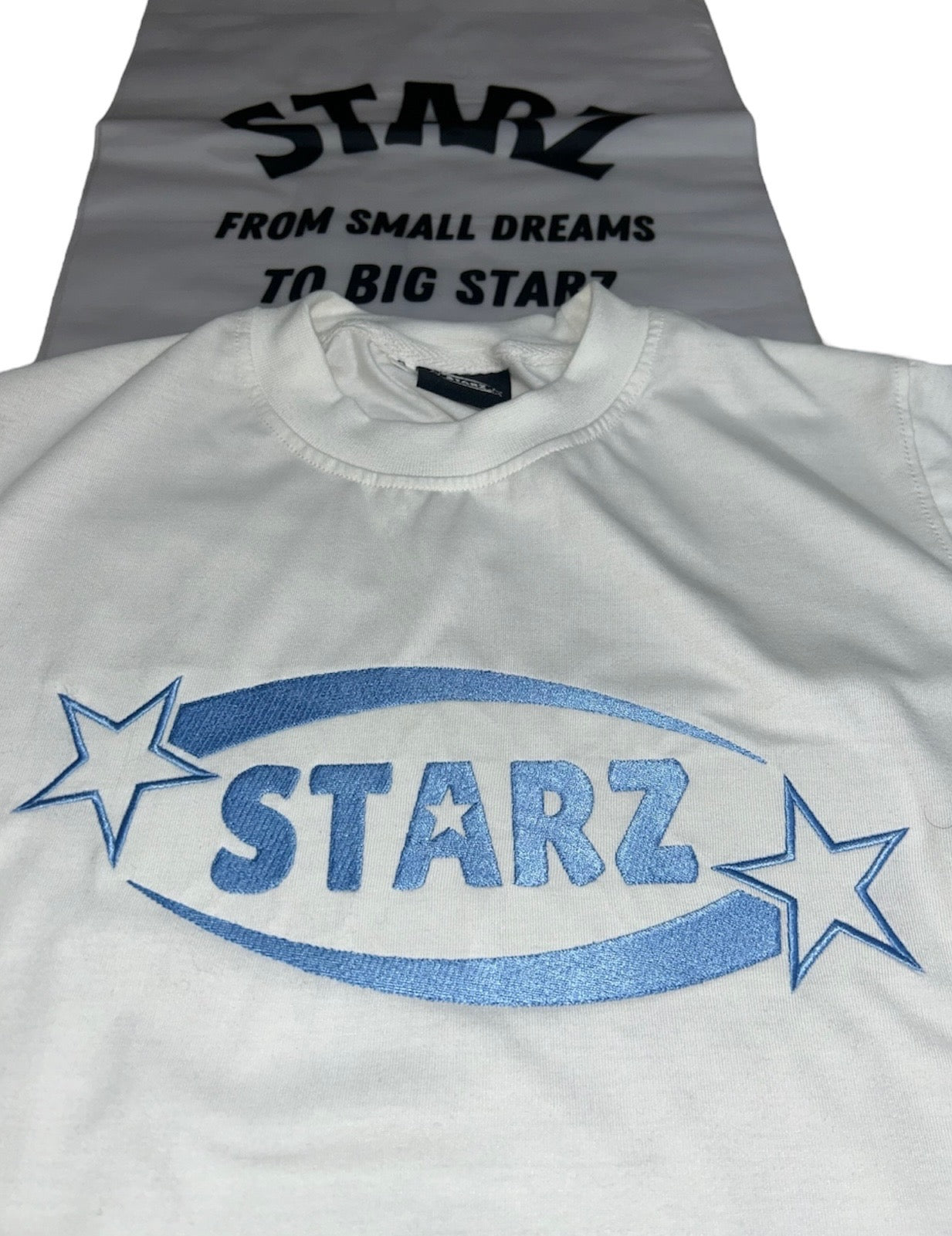 Starz White/Blue T-Shirt