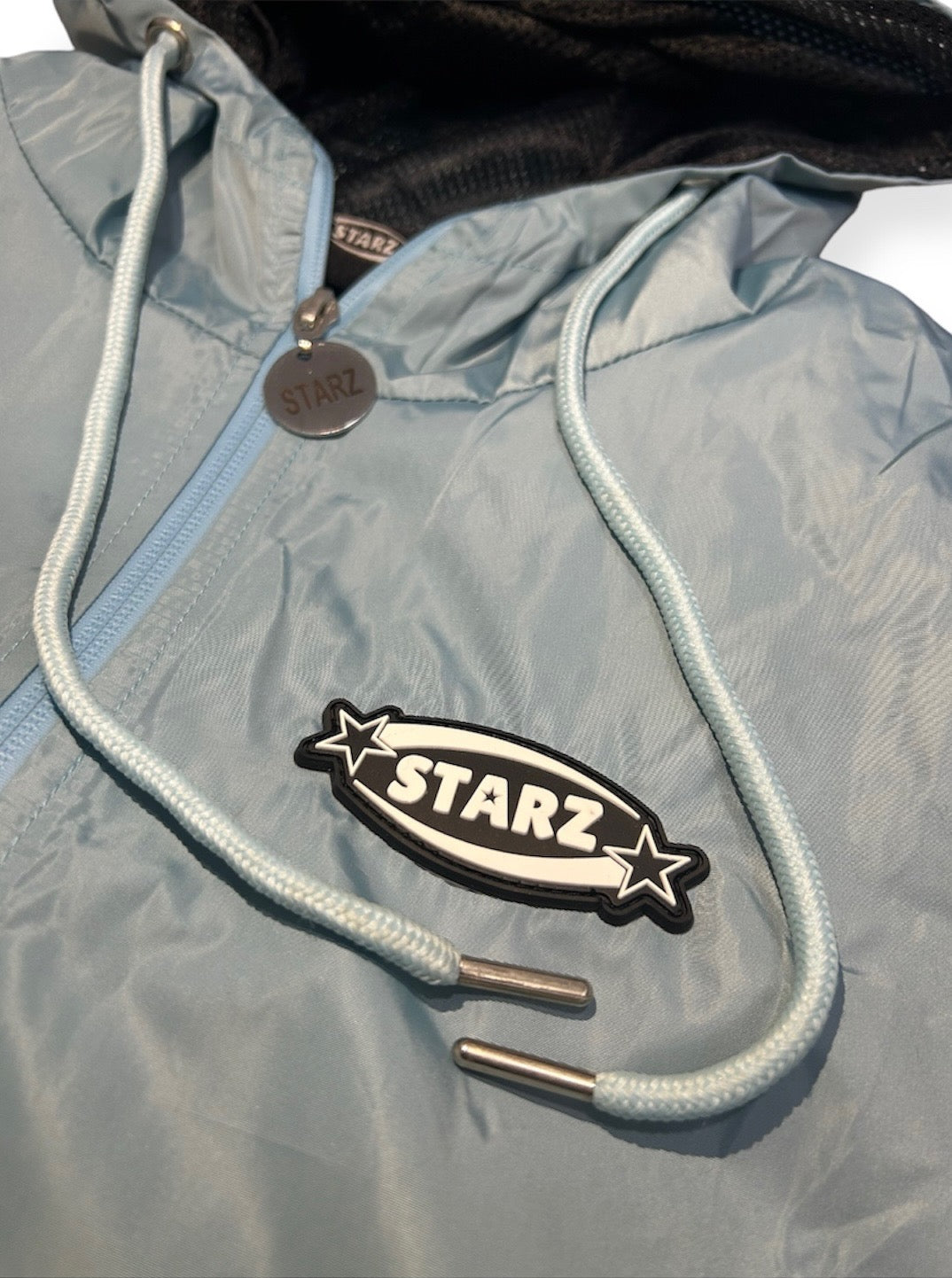 Starz Baby Blue Reflective Windbreaker